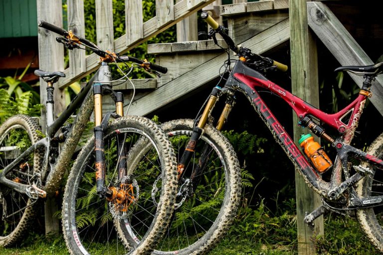 Mountain Bikes At On The Track Lodge