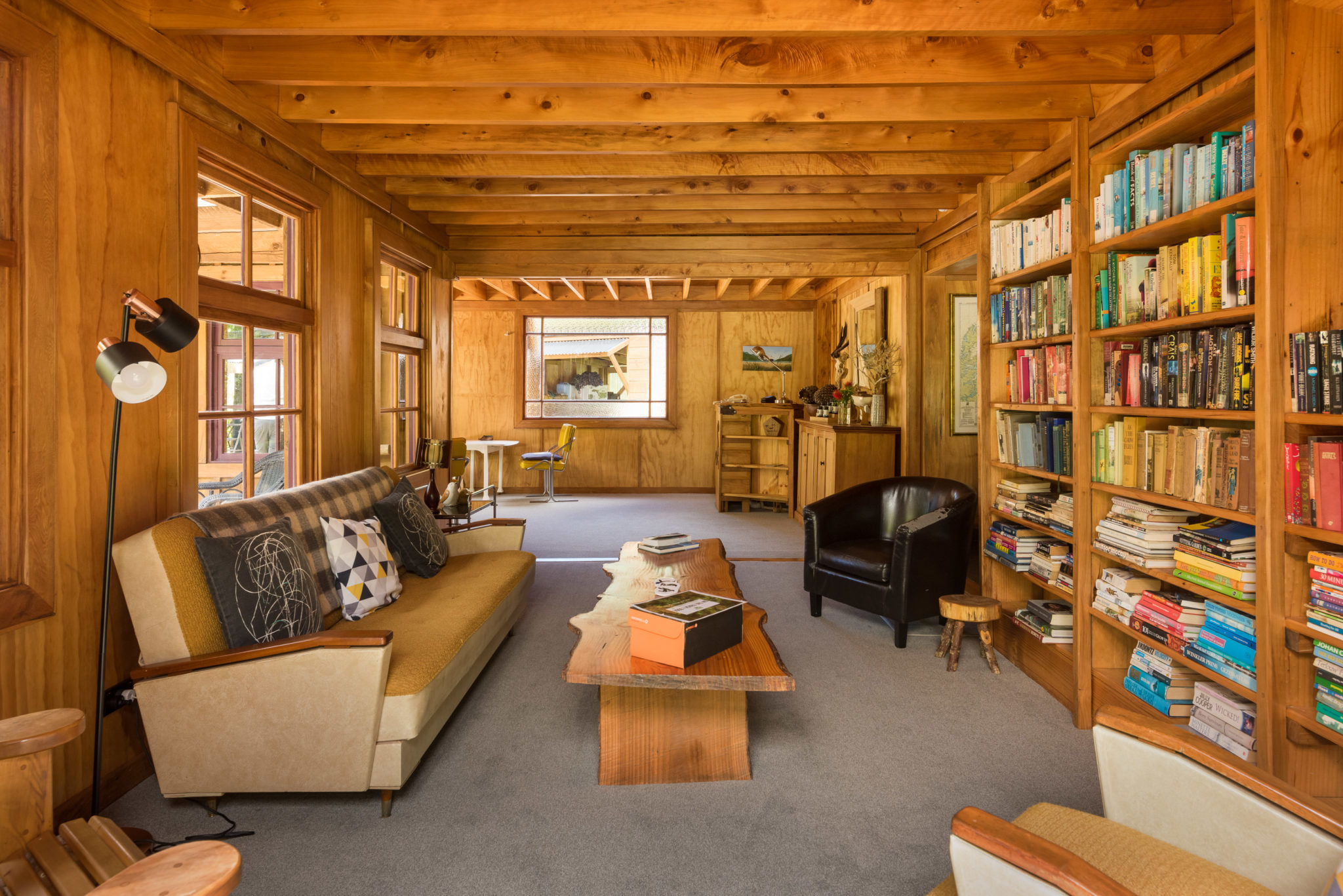 Library And Games Room On The Track Lodge Nydia Bay